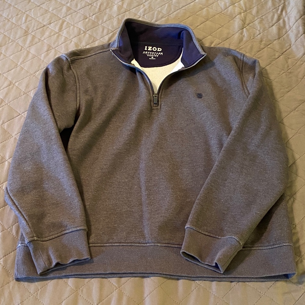 Men’s Izod Quarter Zip Sweatshirt